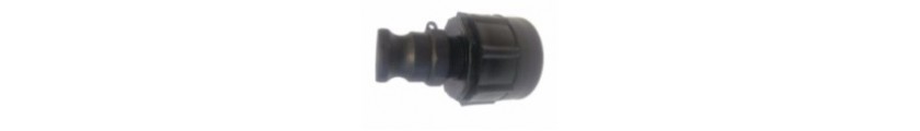 IBC Tank Connector - Female Buttress Thread - with Polypropylene Snaplock Quick Coupling